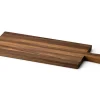 Planche apéritive Continenta en bois de noyer 49x22x2cm