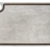 Planche à découper Arcos en fibres de celullose et résine motif marbré avec rigole