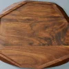 Planche à découper artisanale haut de gamme Noyer avec rigole