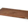 Planche à découper Continenta en bois de noyer 54x29x2,7cm