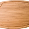 Planche à découper en bambou Totally Bamboo Greenlite avec rigole 52x37cm