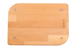 Planche à découper faite main Legnoart Rialto en hêtre massif avec rigole