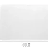 Planche à découper polyéthylène blanc HD500 à rigole et poche à jus 60x40cm