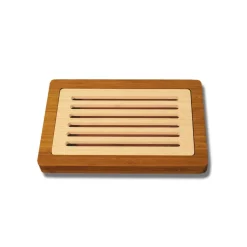 Planche à pain bicolore Totally Bamboo - 24x37cm - garantie 5 ans