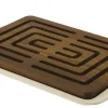 Planche à pain Legnoart Vitto frêne clair / foncé + plateau ramasse-miettes