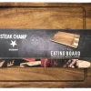 Planche Steak Champ en bois d'acacia 42x27x1,6cm