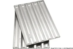 Plaque à baguette Matfer en aluminium gaufré