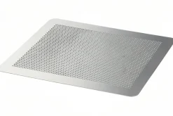 Plaque pâtissière perforée en aluminium Patisdécor sans rebords 40x30cm