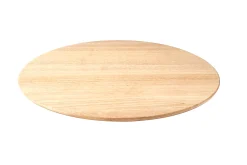 Plateau à fromage rotatif Continenta en bois d'hévéa