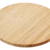 Plateau tournant Point Virgule en bambou 35cm