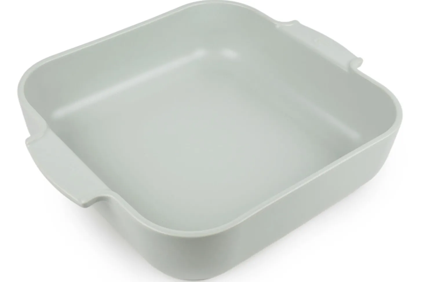 Plat four carré Peugeot Appolia en céramique vert sauge