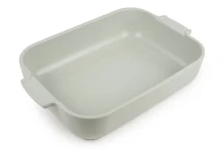 Plat four rectangle Peugeot Appolia en céramique vert sauge