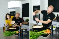 Plat four rectangle Peugeot Appolia en céramique noire satinée