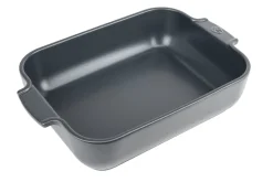Plat four rectangle Peugeot Appolia en céramique ardoise