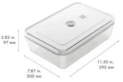 Plat à gratin sous vide Zwilling Fresh & Save en verre borosilicate
