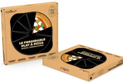 Plat à pizza Cookut Le Formidable avec coupe-pizza graphite