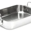Plat à rôtir De Buyer Affinity 35x25cm en acier inoxydable 5 ply