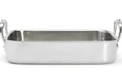 Plat à rôtir De Buyer Affinity 35x25cm en acier inoxydable 5 ply