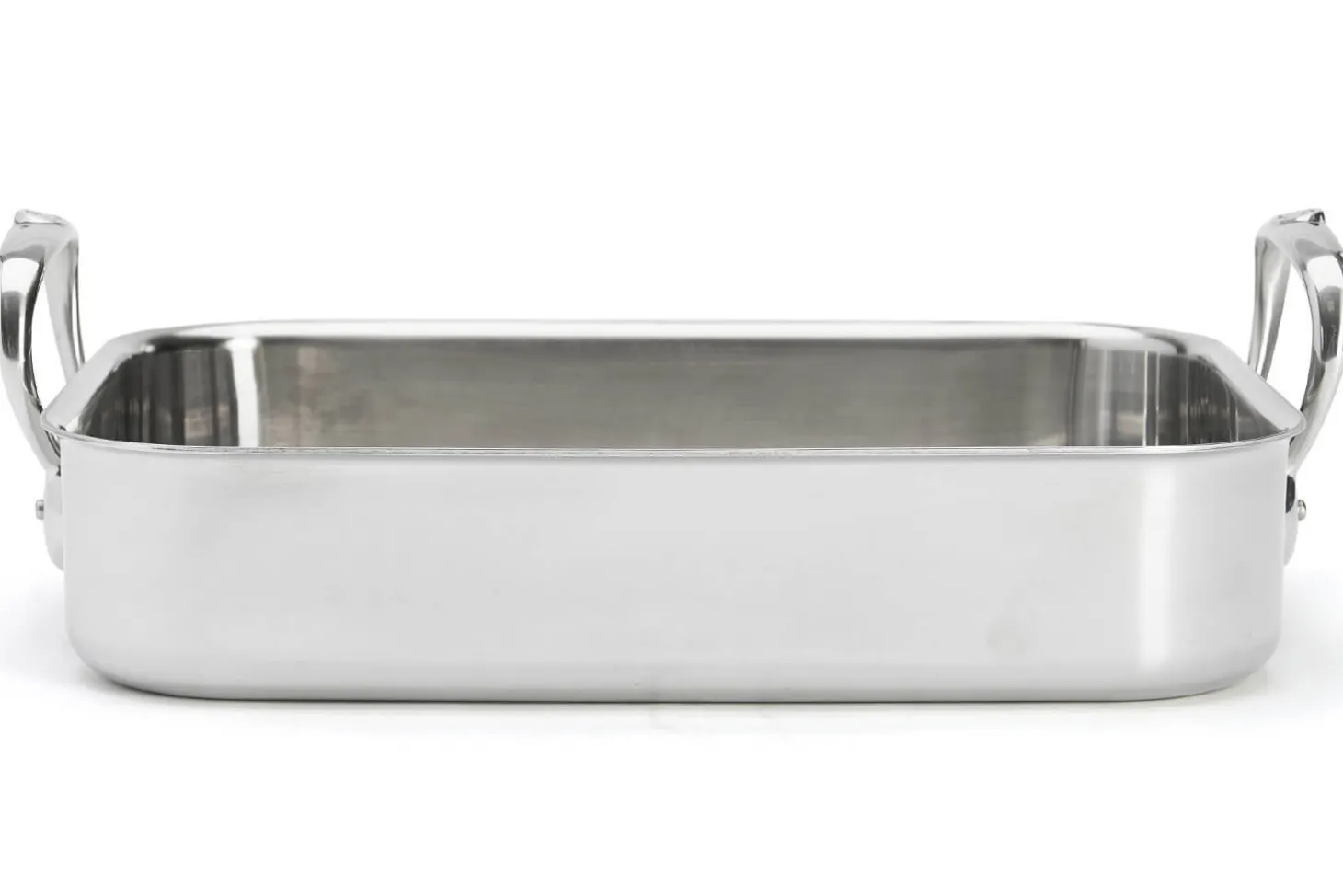 Plat à rôtir De Buyer Affinity 35x25cm en acier inoxydable 5 ply
