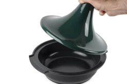 Plat à tajine Peugeot Atlas en céramique vert forêt diamètre 30cm