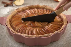 Plat à tarte Cookut Le Formidable avec coupe-tarte guimauve