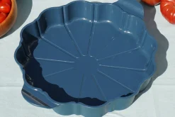 Plat à tarte Cookut Le Formidable avec coupe-tarte myrtille