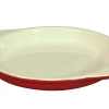 Plat à œuf rond en fonte émaillée - diamètre 16cm