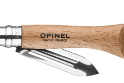 Éplucheur de poche Opinel n°06 lame 6cm manche hêtre