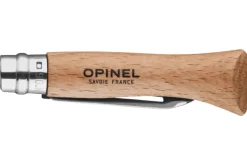 Éplucheur de poche Opinel n°06 lame 6cm manche hêtre