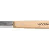 Éplucheur Nogent Classic simple tranchant manche en hêtre 16cm pour droitiers