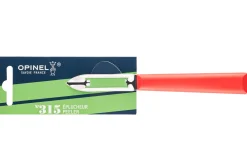 Éplucheur Opinel Les Essentiels + n°315 lame 6cm manche en polymère rouge