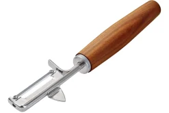 Éplucheur Triangle Sense lame mobile en inox et manche prunier