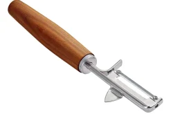 Éplucheur Triangle Sense lame mobile en inox et manche prunier