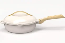 Poêle antiadhérente Cookut La Fabuleuse 8-en-1 meringue