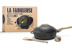 Poêle antiadhérente Cookut La Fabuleuse 8-en-1 météore