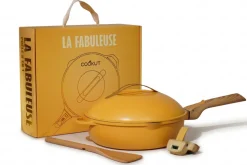 Poêle antiadhérente Cookut La Fabuleuse 8-en-1 mangue - Édition limitée 2026