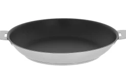 Poêle antiadhésive Cristel Strate Amovible en acier inox 18/10