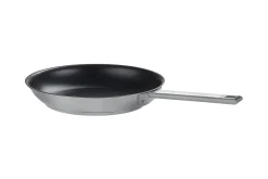 Poêle antiadhésive Cristel Strate Fixe en acier inox 18/10