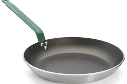 Poêle antiadhésive De Buyer Choc Classic HACCP vert en aluminium