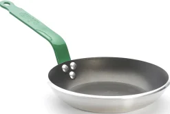 Poêle antiadhésive De Buyer Choc Classic HACCP vert en aluminium