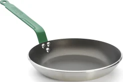 Poêle antiadhésive De Buyer Choc Resto Induction verte en aluminium
