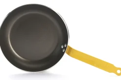 Poêle antiadhésive De Buyer Choc Resto Induction jaune en aluminium
