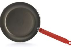 Poêle antiadhésive De Buyer Choc Resto Induction rouge en aluminium