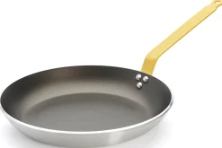 Poêle antiadhésive De Buyer Choc Classic HACCP jaune en aluminium