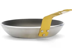 Poêle antiadhésive De Buyer Choc Classic HACCP jaune en aluminium