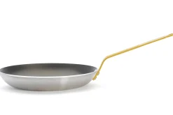 Poêle antiadhésive De Buyer Choc Classic HACCP jaune en aluminium