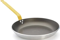 Poêle antiadhésive De Buyer Choc Classic HACCP jaune en aluminium
