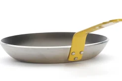 Poêle antiadhésive De Buyer Choc Classic HACCP jaune en aluminium