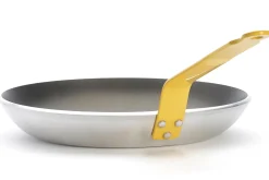 Poêle antiadhésive De Buyer Choc Classic HACCP jaune en aluminium