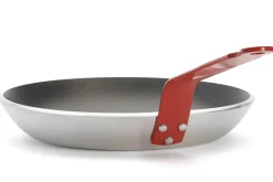 Poêle antiadhésive De Buyer Choc Classic HACCP rouge en aluminium